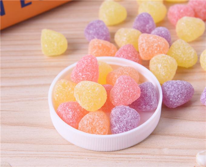 Weiche kaubare Kalzium-Gummies-Bonbon-gummiartige Kalziumergänzungen für Erwachsene