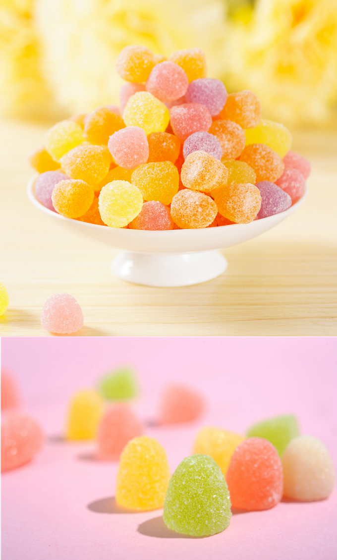 Eigenmarke ergänzt Kindmultivitamins und gummiartige Süßigkeiten der Bärn-Omega3