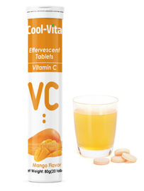 Tablets des Mango-Aroma-Vitamin- C100mg, Ernährungsvitamin- clöslich-Tablets
