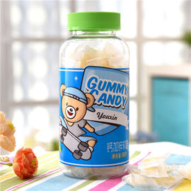 Kalzium mit Zink scherzt gummiartiges Vitamin-Gelatine-Gelee-Bonbon-Erdbeeraroma