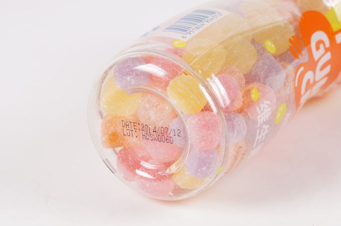 Vitamin- Cpektin-gummiartige Süßigkeit mit den Kolabaum-und Pfirsich-Aroma-Tropfen geformt