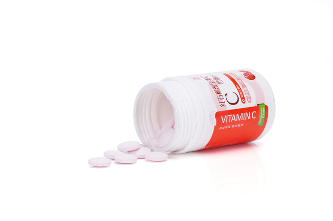 Ernährungsvitamin- csüßigkeits-Tablets, die Vitamin-Granatapfel-Aroma der Kinder kaubares