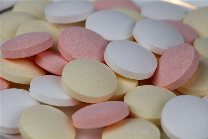 Des Moosbeeraroma-Vitamin- Cund Vitamin-E Tablets, erwachsene kaubare Vitamine