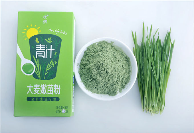 Köstliches Gesundheits-Grün-Saft Aojiru-Grün-Gersten-Pulver 3gx15 verpackt